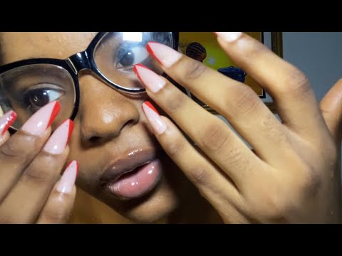ASMR Lens Tapping and Mouth Sounds