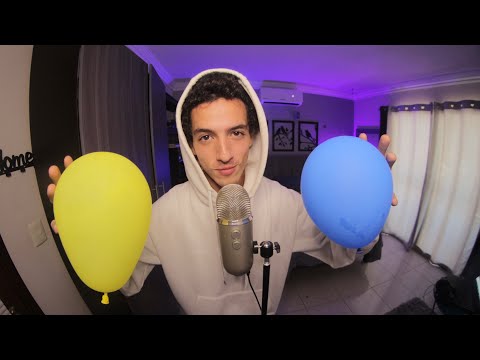 ASMR WITH BALLOONS