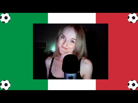ASMR | EURO 2020: Die Namen des ITALIEN-KADERS als TRIGGERWORDS | ASMR Reliya