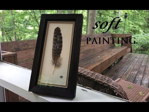 [ASMR] Soothing Painting Sounds for Sleep 😴 | Feather Painting