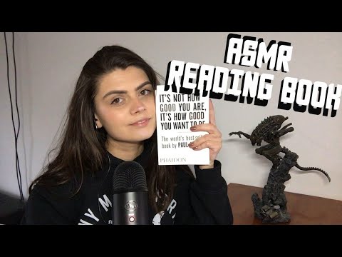 ASMR Reading book/ Ukrainian accent/ Whispering