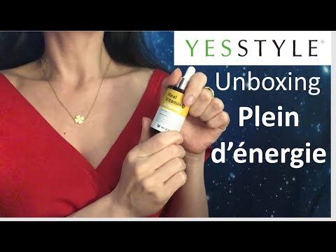 ASMR unboxing * Le plein d'énergie et de vitamine C * YesStyle