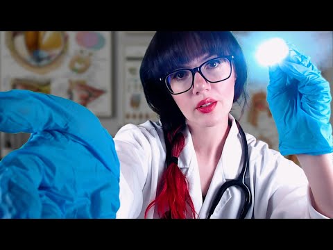 [ASMR] Fast & Aggressive Cranial Nerve Exam ~ Doctor Roleplay for Intense Tingles