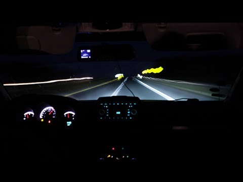 ASMR Driving A Car (Turning Signal, Wheel Tapping, Cricket Ambience)