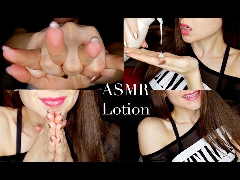 ASMR spa lotion sounds