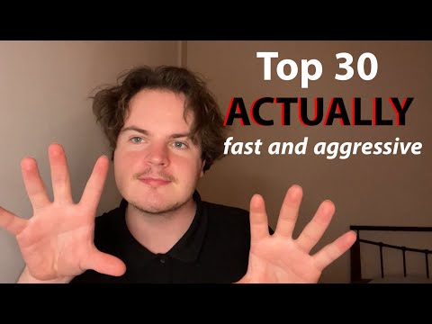 Top 30 Actually Fast & Aggressive ASMR Triggers