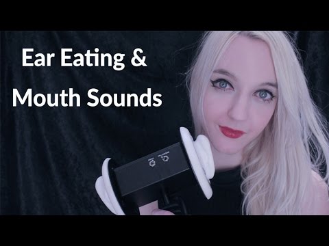 ASMR Ear Eating & Mouth Sounds ♡ EAR to EAR (3Dio Test)