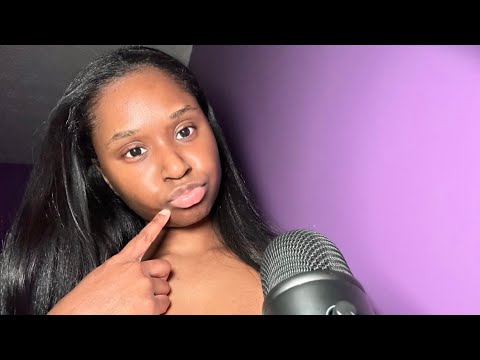 ASMR | Guess the image w/ Spit Painting, Gum Chewing Sounds 🤪
