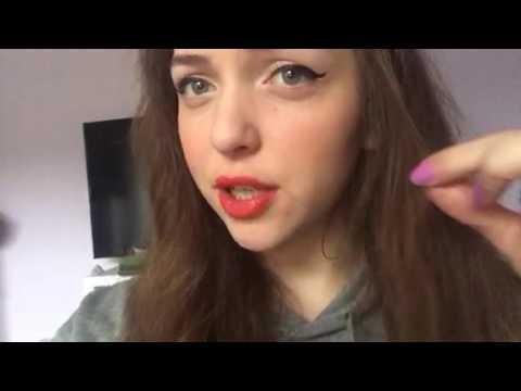 ASMR|| Upclose Whisperjng| trying on lipsticks #2