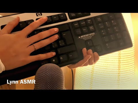relaxing keyboard tapping (no talking) - ASMR