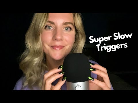 ASMR Super Slow Triggers for Sleep and Tingles ~ Repeating Romans 8:28