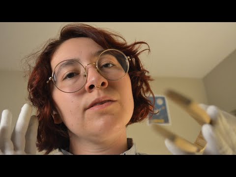 ASMR Removing An Extraterrestrial Object From Your Face (up-close examination & measuring)