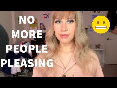 HOW TO STOP BEING A PEOPLE PLEASER - ASMR