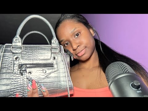 ASMR| What’s in my Bag ? 🤔 w/ Tapping and Intriguing Sounds