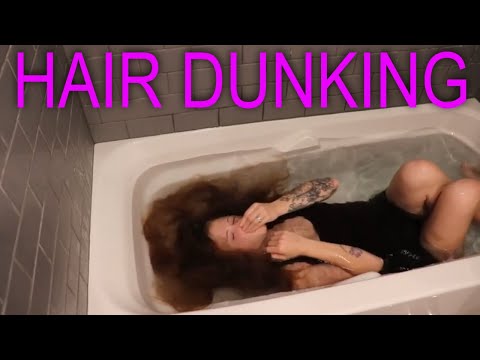 Hair Dunking in My Bathtub! Underwater ASMR