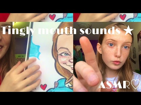Tapping and scratching with mouth sounds [ASMR]
