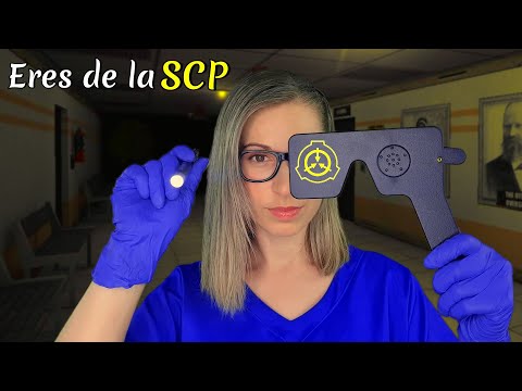 ASMR Examen de Nervios Craneales en la SCP | Médico en la SCP te examina | SusurrosdelSurr | Español