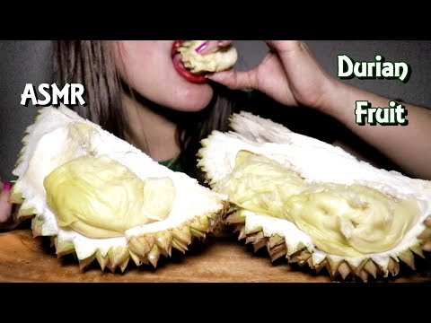 ASMR Durian Fruit Mukbang Eating No Talking