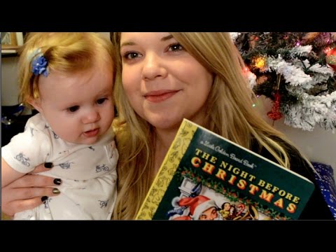 ASMR Story Time - Christmas Whispering and Baby Tingles