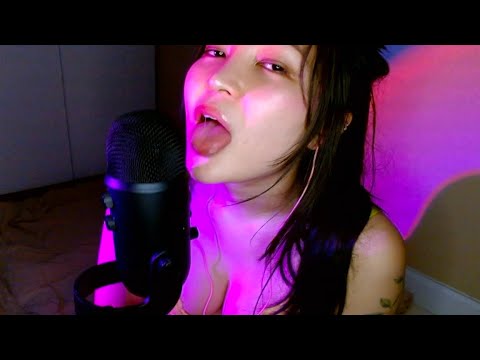 👅PLAYING WITH MY TONGUE FOR YOU👅 MOANING KISSING LICKING BREATHING TOUCHING RUBBING SUCKING ASMR