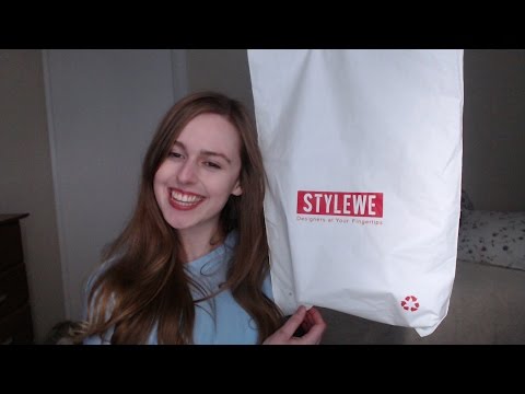 ASMR WHISPERED REVIEW OF STYLEWE AND TRY ON