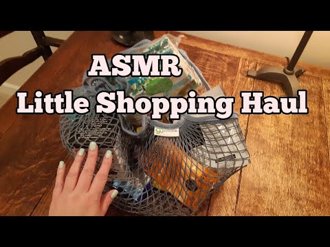 ASMR Little Shopping Haul