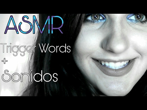 ASMR Español 🇦🇷 Trigger words (palabras detonantes) + Sonidos cosquillosos. 🐈