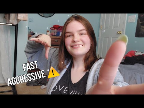 YOUR FAVORITE TRIGGERS 💥⚡️FAST AND AGGRESSIVE Part 1 (ASMR)