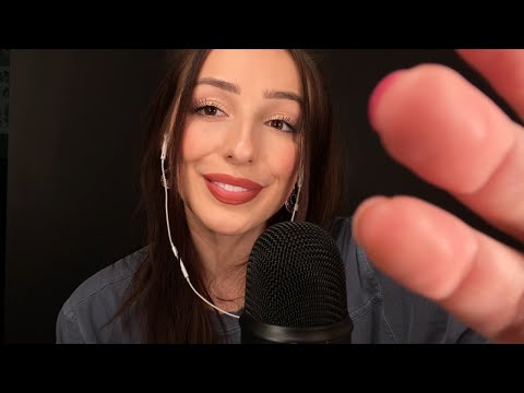 ASMR trigger words and phrases to help you sleep | mouth sounds, personal attention, hand movements