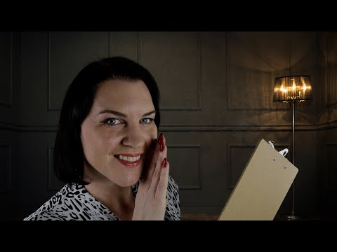 ASMR Asking You Personal Questions (80 questions, lots of writing sounds)
