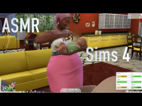 Twins Grew Up Birthday Party Stress Day Sims 4 ASMR Chewing Gum