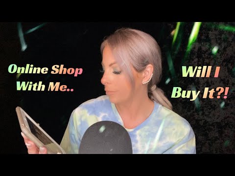 ASMR | Clicky Whisper Ramble | Will I Buy It? Online Makeup Shop With Me