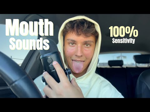 ASMR | FAST & AGGRESSIVE MOUTH SOUNDS (sticky, wet, moist) so tingly...