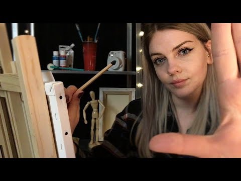 ASMR RP | 🎨 JE TE DESSINE/PEINS ✏️ Roleplay Attention Personnelle | Relaxation