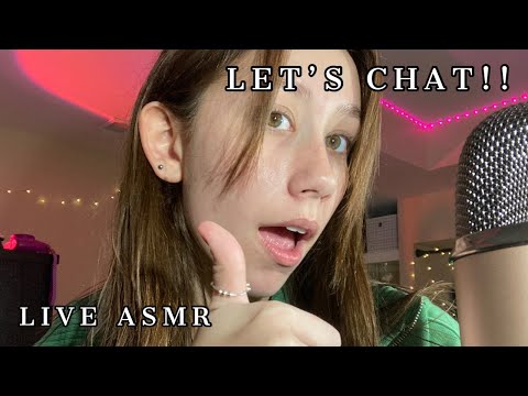 ASMR | hey guys let’s talk!