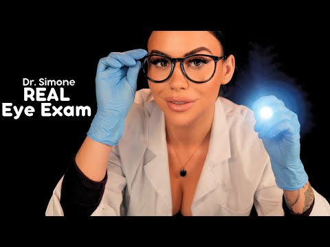 Realistic Eye Exam | ASMR Doctor Roleplay