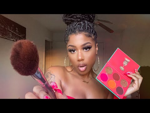 ASMR | Bestfriend Does Your Makeup for Strip Club Audition Roleplay (Personal Attention)
