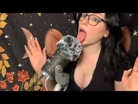 ASMR - Tongue Chewing & Swirling 👅