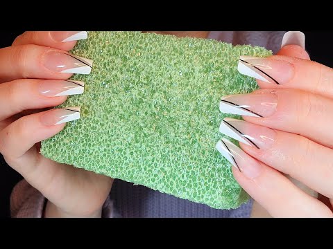 ASMR Fast Aggressive Textured Scratching and Tapping | No Talking