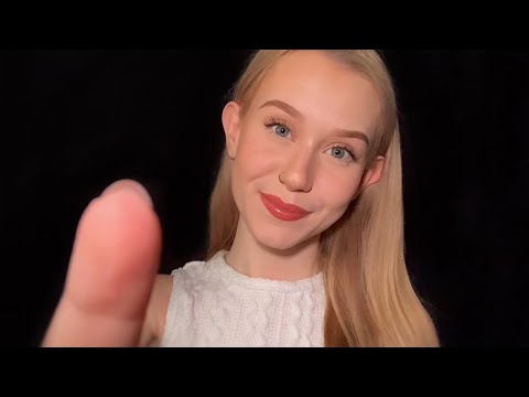 ASMR | Repeating Positive Affirmations (Face Tracing, Mic Scratching, Whispered, Etc.)