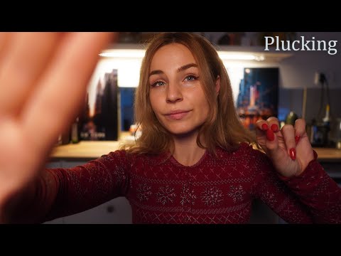 ASMR Plucking Away Negative Energy | PERSONAL ATTENTION, soft spoken, guided visualisation