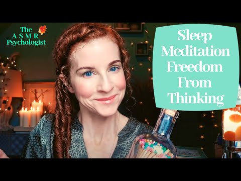 ASMR Sleep Hypnosis: Overthinking (Whisper)