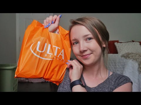 ASMR| ULTA & DOLLAR TREE HAUL 🛍(tingly whispers, tapping, scratching, mouth sounds)