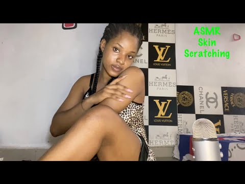 ASMR Soft and Fast Skin Scratching| Skin rubbing
