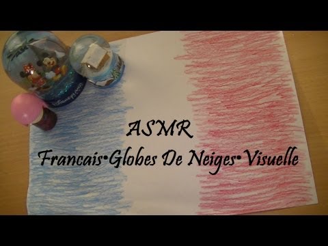 ♥ASMR♥ Francais•globes de neiges•visuelle