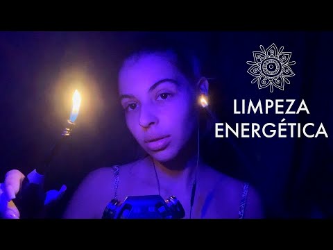 ASMR LIMPANDO SUA ENERGIA NEGATIVA COM MEDITAÇÃO GUIADA