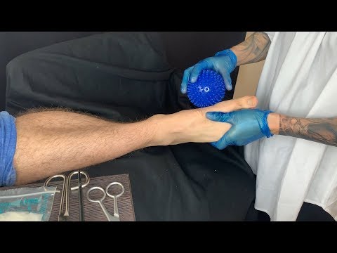 ASMR Foot Physical Therapy *Physical Therapist Roleplay*