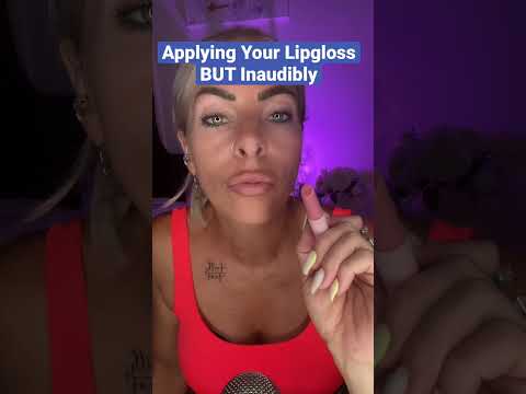 ASMR PERSONAL ATTENTION Applying Your Lipgloss BUT ONLY Mouth Sounds / Inaudibly
