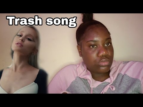 ariana grande yes and song is trash 🗑