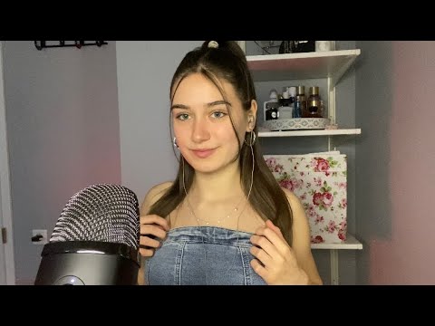 Clothes scratching on summer tops ASMR💤